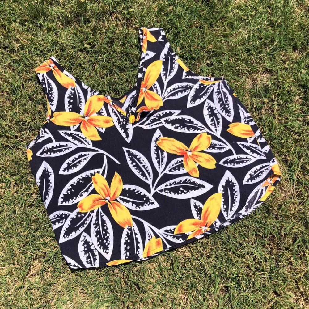 adorable tropical vintage tank